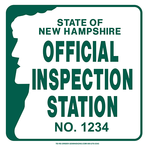 NH official inspection station